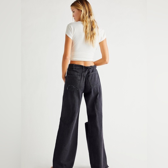 Free People Ollie Extreme Wide Leg 27 - Picture 6 of 7
